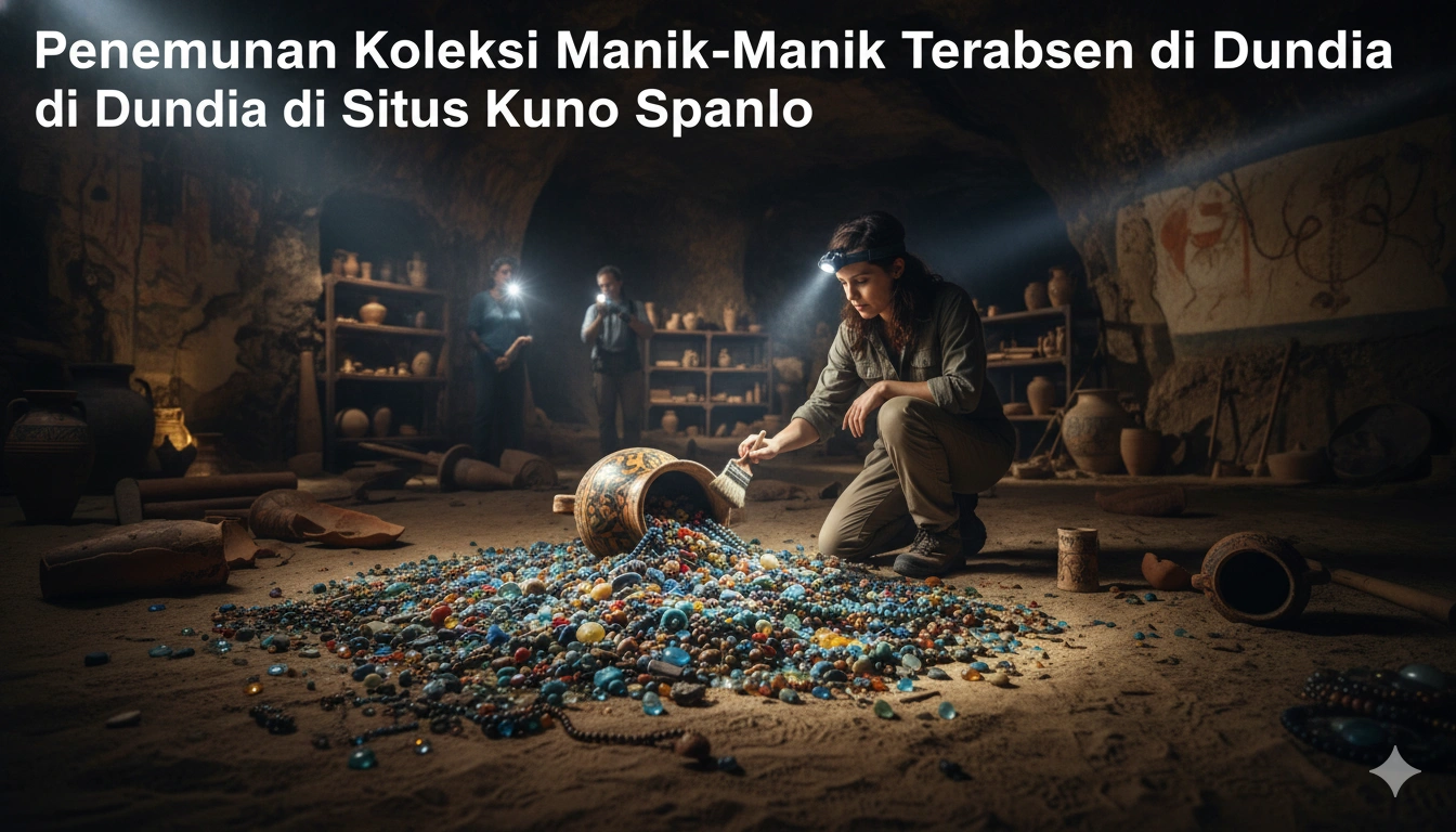 Penemuan Koleksi Manik‑Manik Terbesar di Dunia di Situs Kuno Spanyol