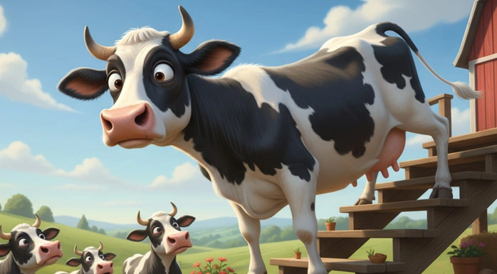 Fakta Menarik: Mengapa Sapi Sulit Menuruni Tangga